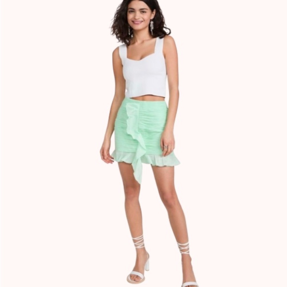 Hansen and Gretel Skirt NWT Seafoam green in Levi style size Medium Rtl 289